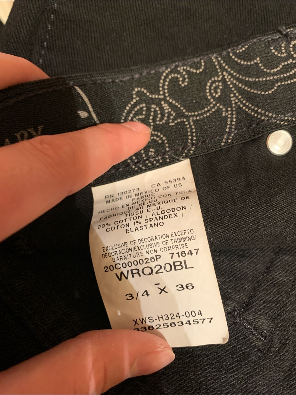 Women’s Black Jeans - Q-Baby